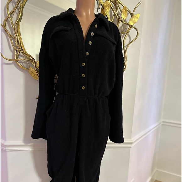 FREE PEOPLE chenille onesie / jumpsuit - Picture 9 of 14